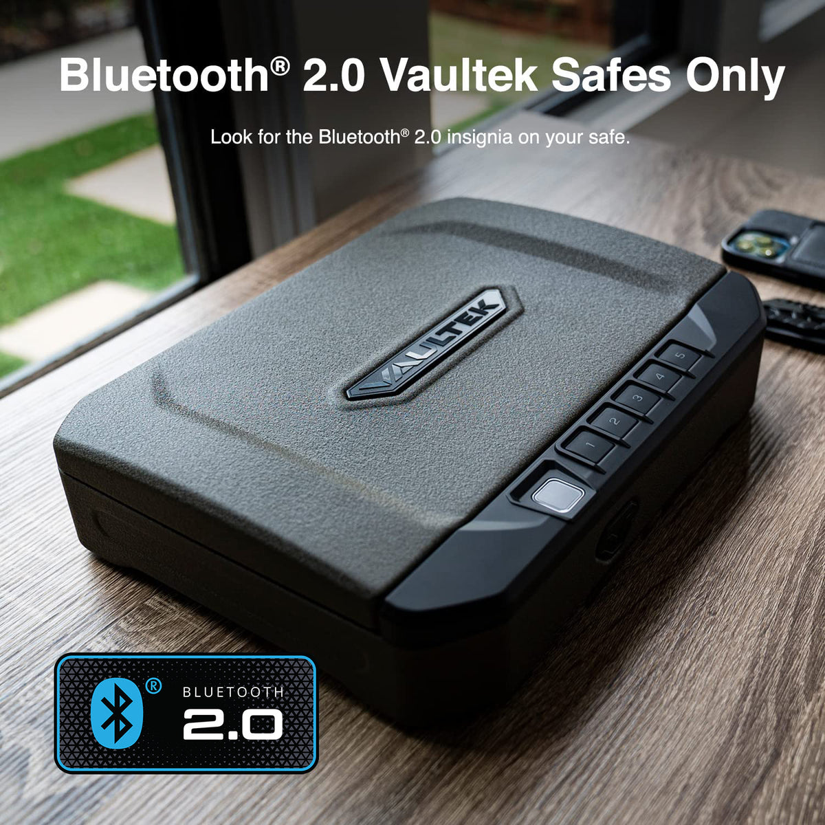 Vaultek Nano Key 2.0 Biometric with Rechargeable Lithium Battery