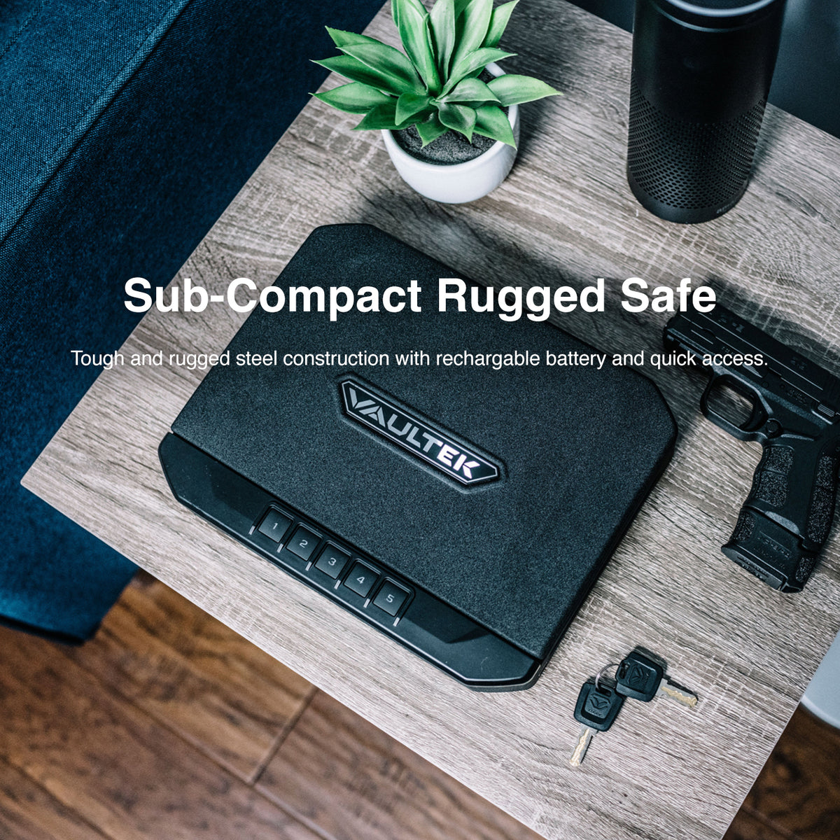 Vaultek - VE10 Sub-Compact Rugged Safe